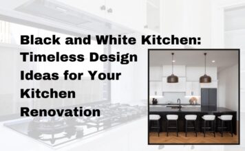 Black and White Kitchen: Timeless Design Ideas for Your Kitchen Renovation Black and White Kitchen