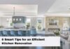 8 Smart Tips for an Efficient Kitchen Renovation Kitchen Renovation