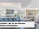 8 Smart Tips for an Efficient Kitchen Renovation Kitchen Renovation