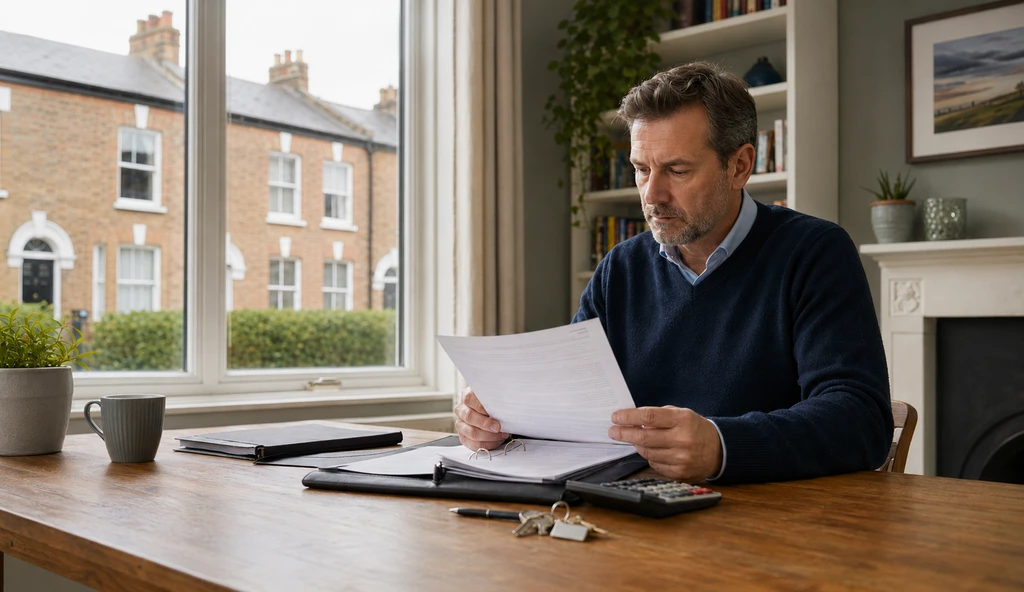 Landlord reviewing tenancy documents under the Renters' Rights Act 2026