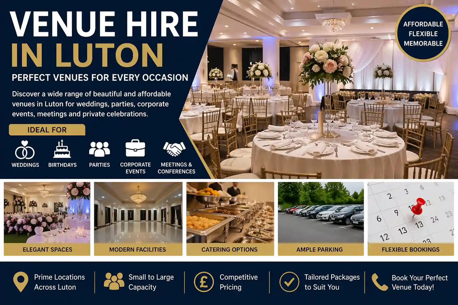 venue hire in luton