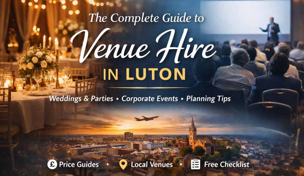 Venue Hire Luton: Compare Venues, Prices & Event Types Venue Luton