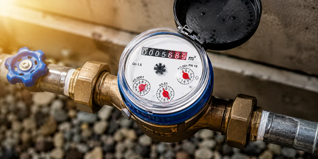 Water meter trick to calculate hidden leak water loss and daily cost
